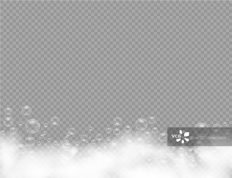 浴缸泡沫气泡图片素材