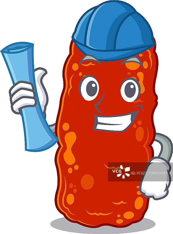 卡通人物：不动杆菌图片素材