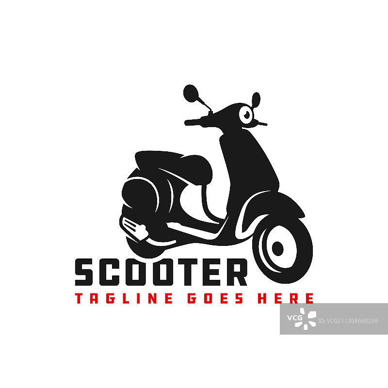 摩托车踏板车标志图片素材