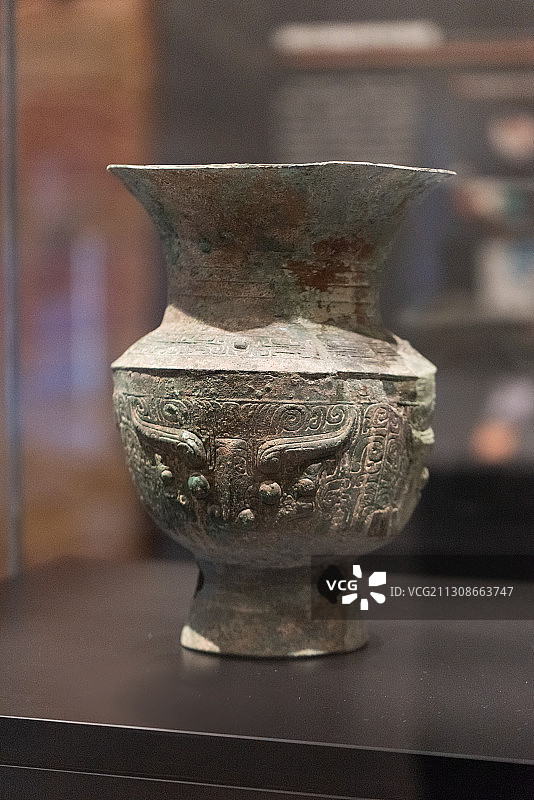 中国古代青铜器餐具图片素材