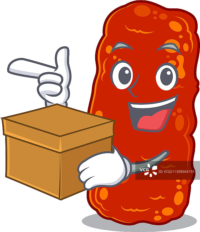 不动杆菌卡通图图片素材