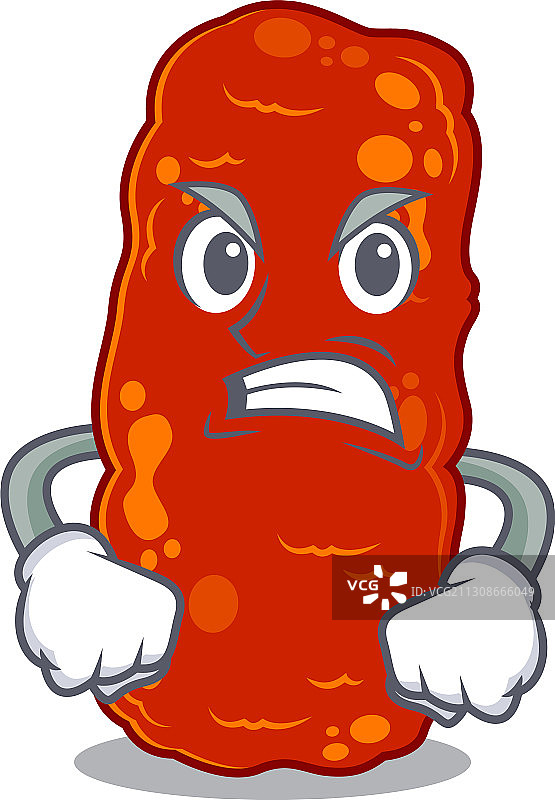 细菌的吉祥物设计概念图片素材