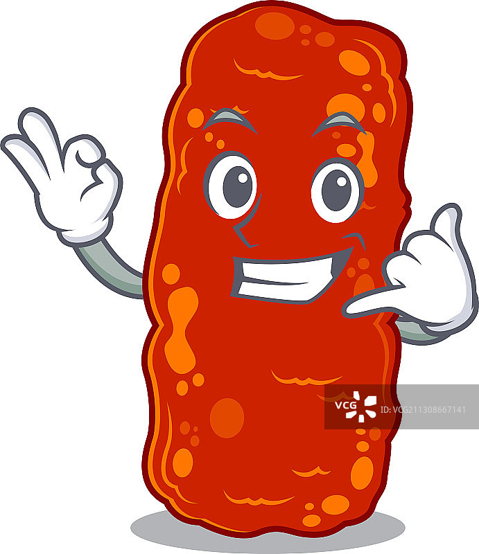 卡通设计不动杆菌图片素材