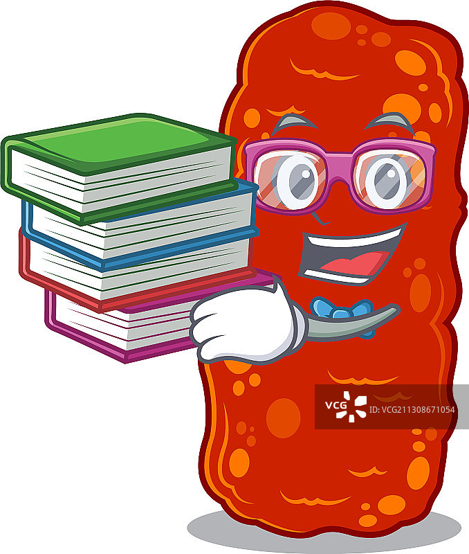 嗜酸不动杆菌中的勤奋学生图片素材