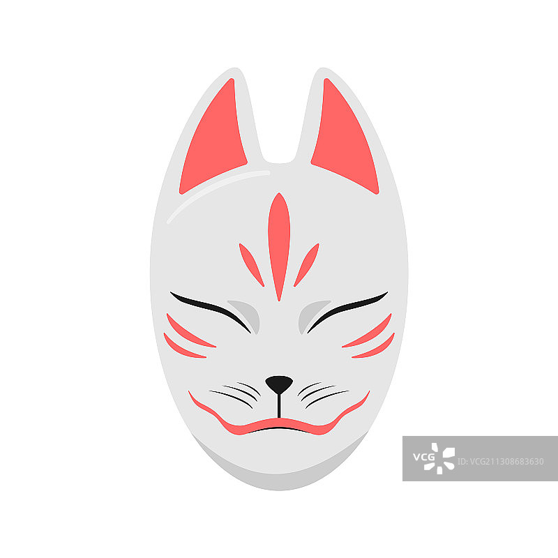 日本狐狸面具图片素材