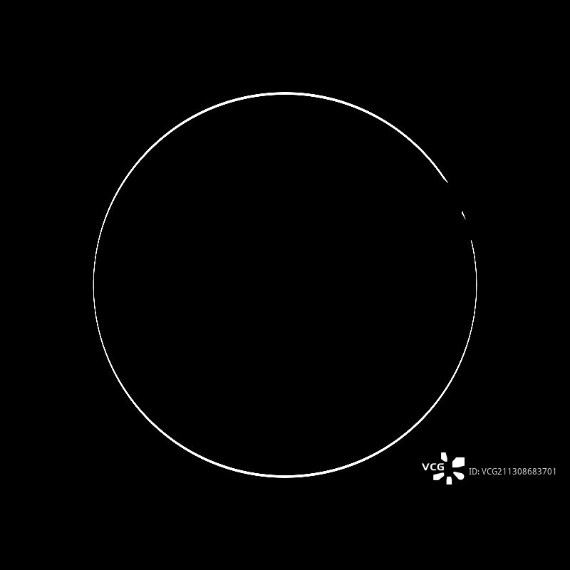 白色圆相图片素材