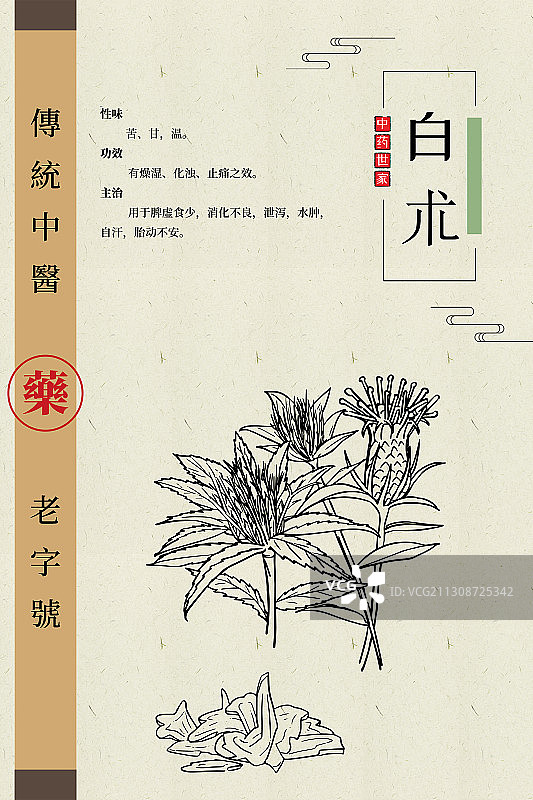 白术图片素材