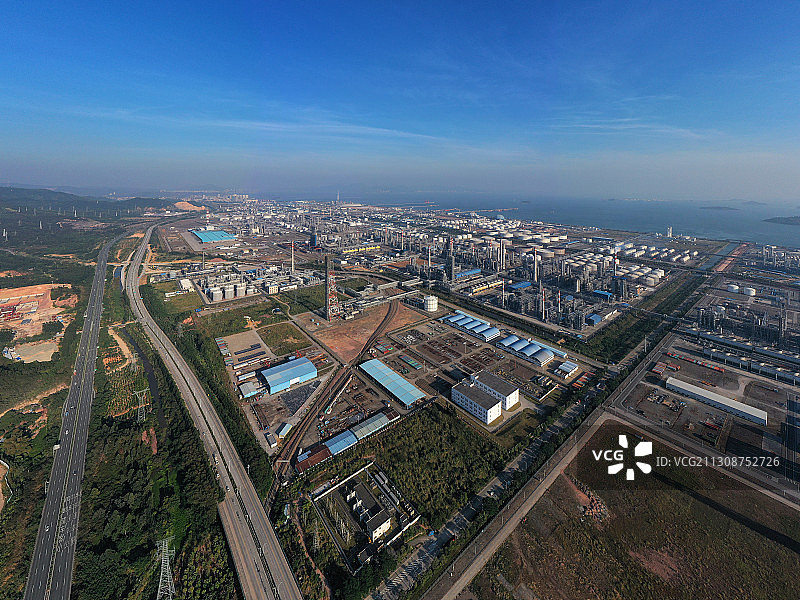 广东省惠州市大亚湾石化区图片素材