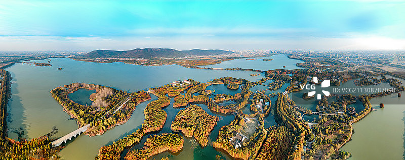 虞山尚湖国家自然森林景区图片素材