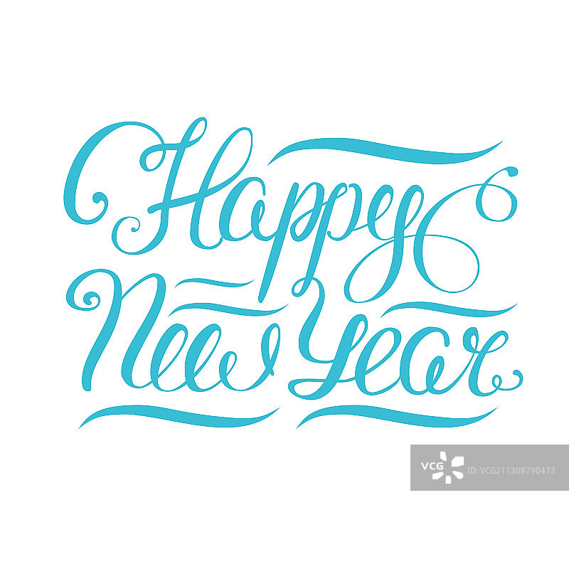 新年快乐字样图片素材