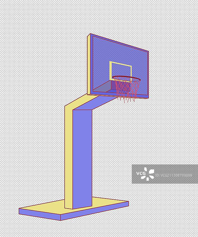 篮球架图片素材