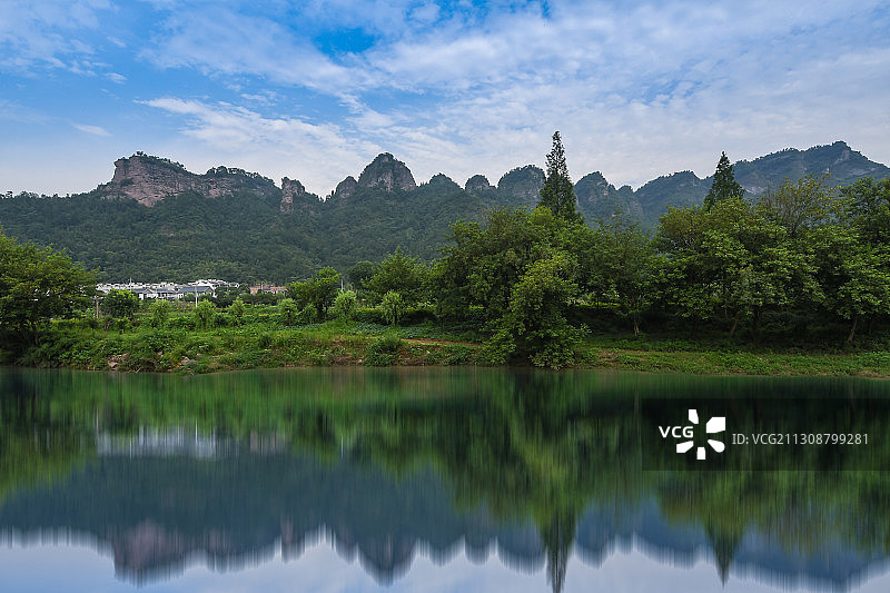 江南青山绿水图片素材