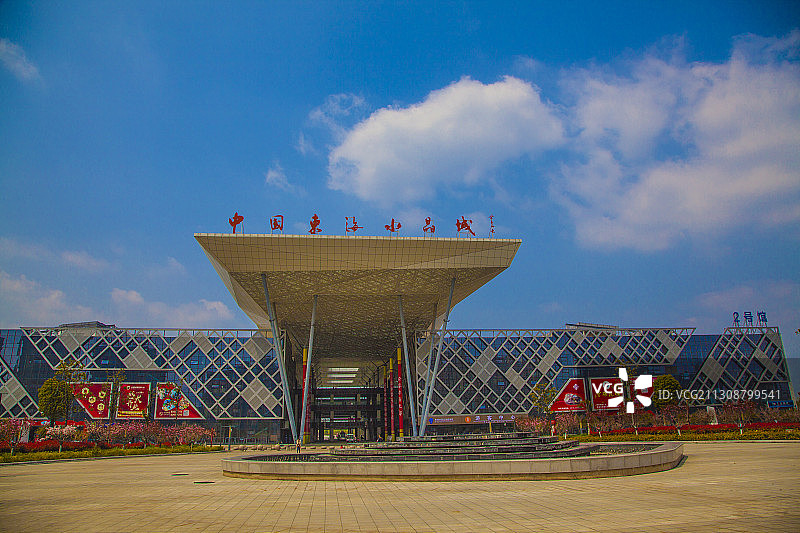江苏省连云港市东海县中国水晶城图片素材