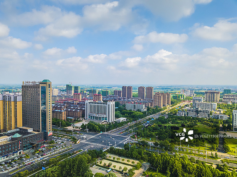 江苏省连云港市东海县城市新貌图片素材