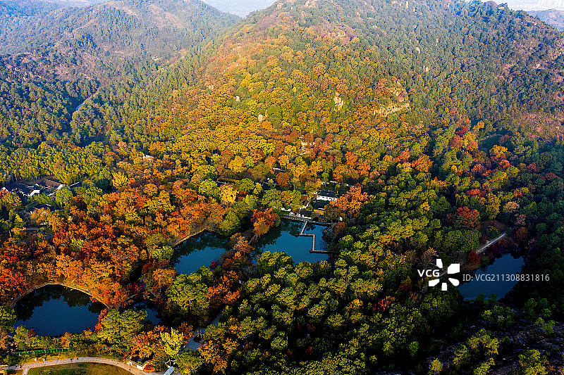 苏州天平山秋色图片素材