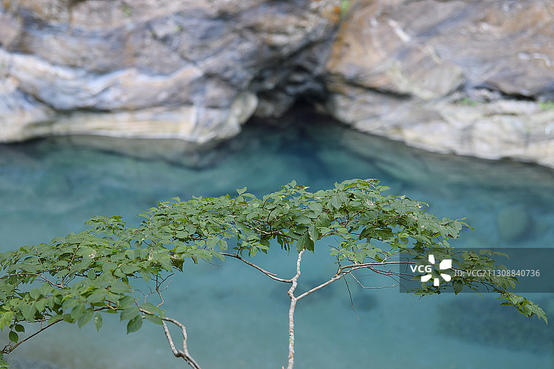 中国台湾太鲁阁公园砂卡礑步道图片素材