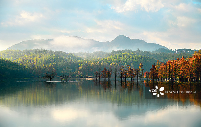 奇墅湖畔图片素材