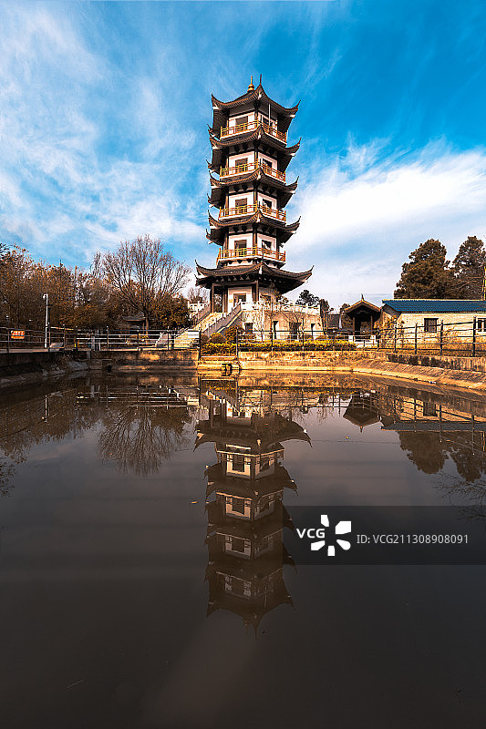 止马岭森林 公园瞭望塔+ 南京（六合 ）图片素材