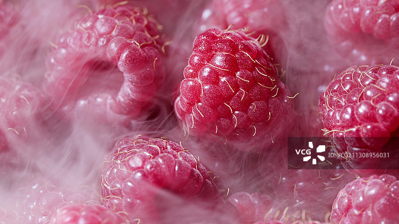 覆盆子特写图片素材