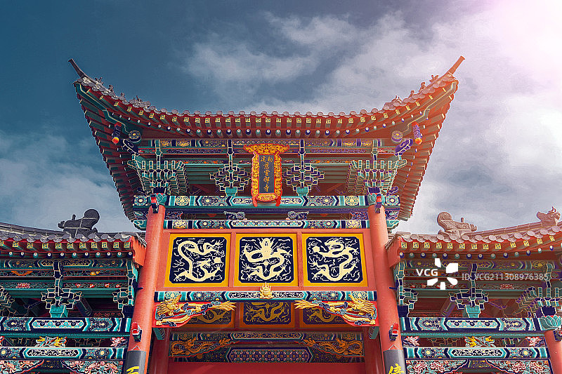 敕建慈云禅寺+江苏省淮安市清江浦区慈云禅寺图片素材