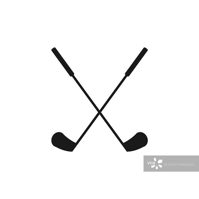 高尔夫球杆设计模板图片素材