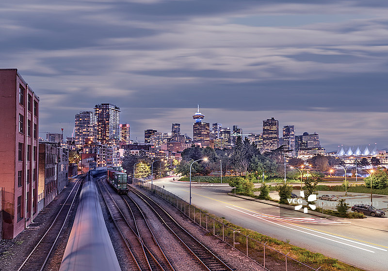 温哥华盖斯镇（Gastown)图片素材