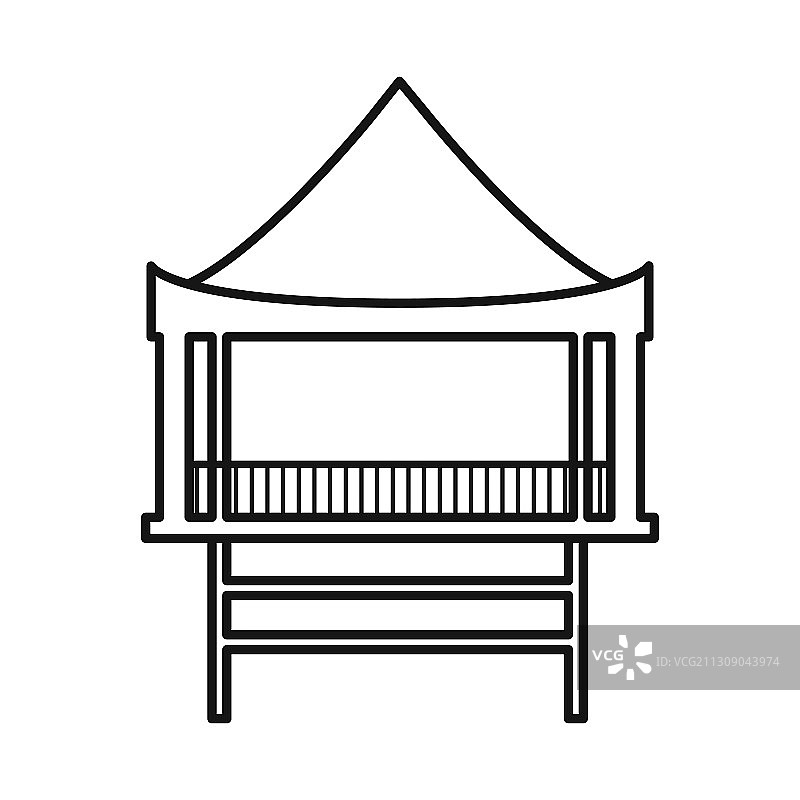 高跷木制图标图片素材