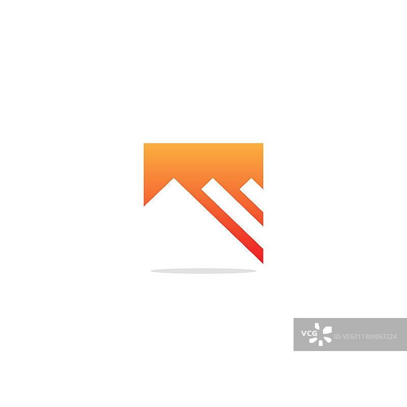 房地产抽象家居标志图片素材