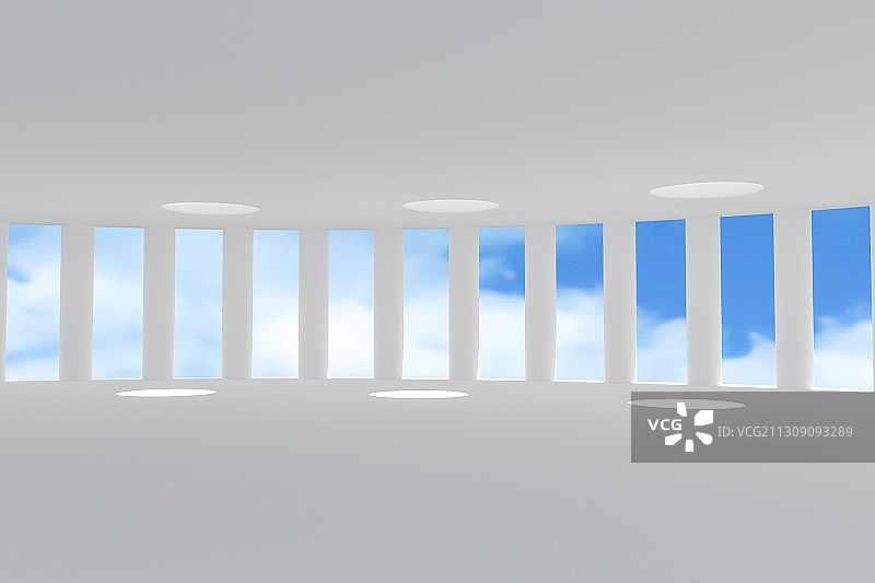 3D创意形状空间和艺术图片素材