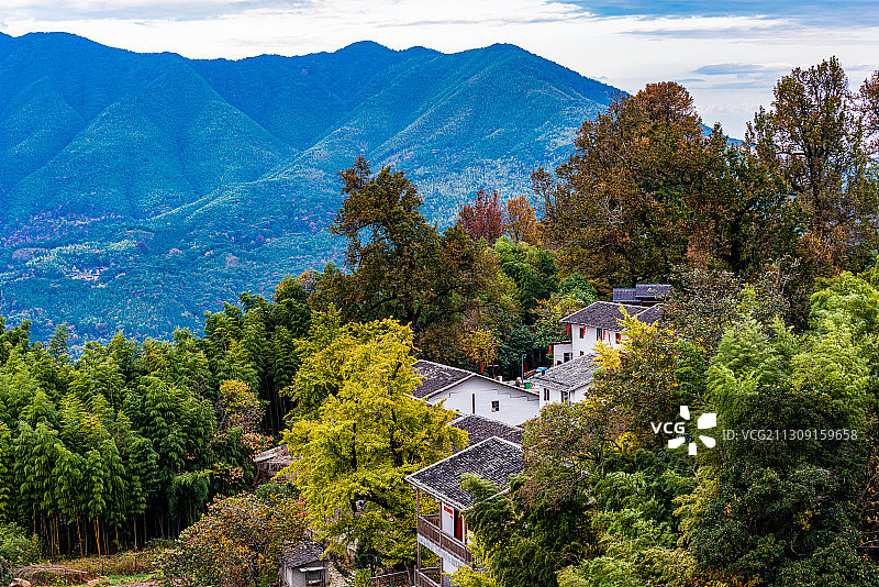 山居秋色（福建南平）图片素材