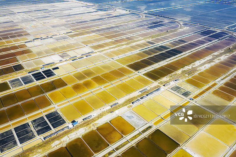 海南莺歌海盐田图片素材