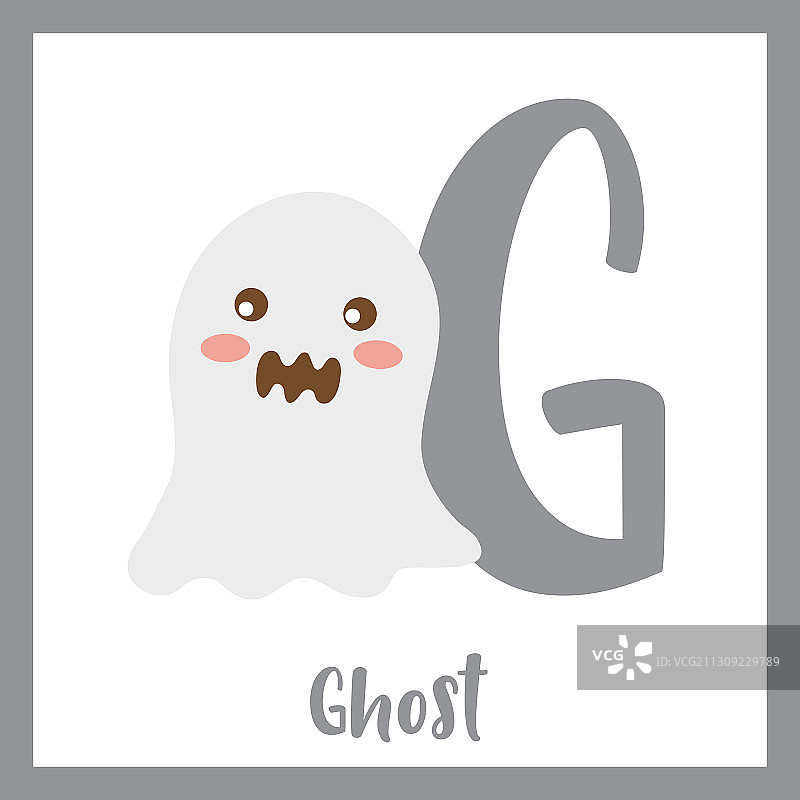 字母g词汇：幽灵图片素材