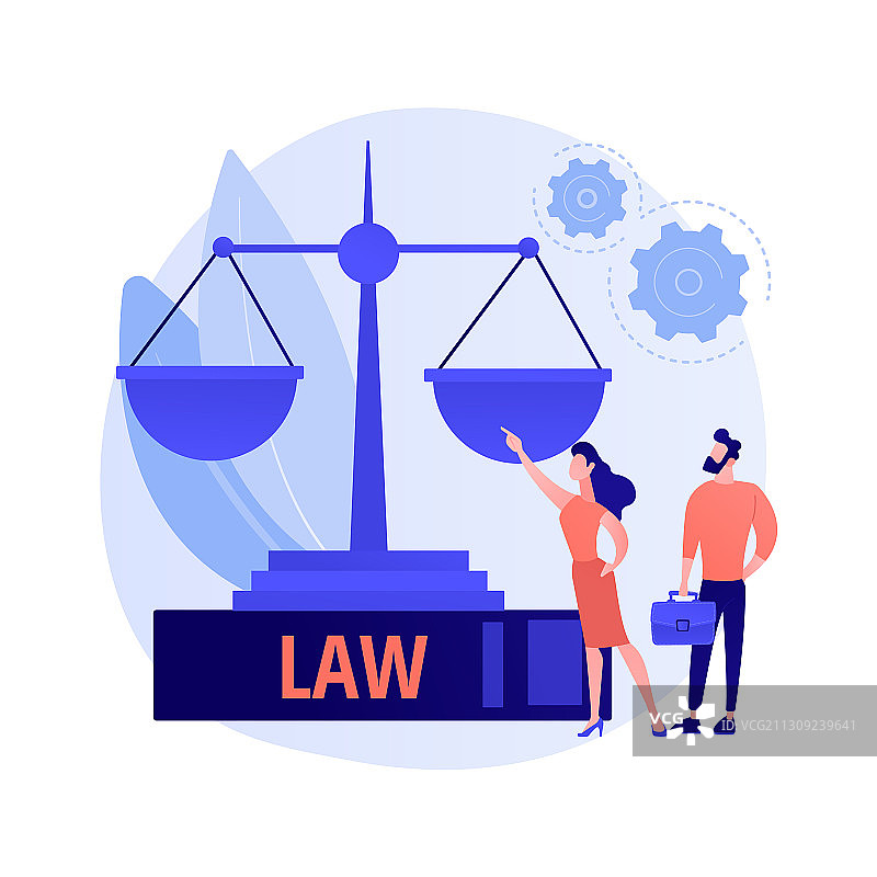 法律服务概念隐喻图片素材