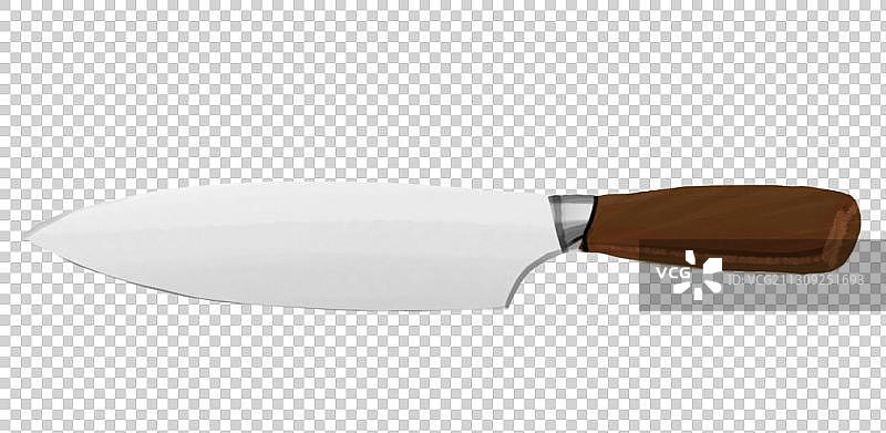 菜刀餐刀特写插图写实图片素材