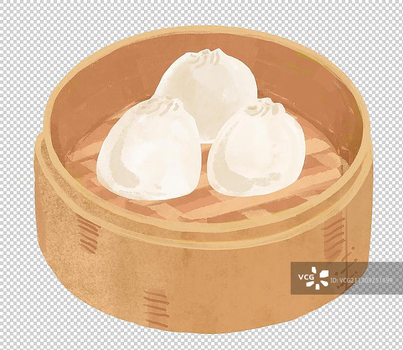 装在笼屉里的包子图片素材