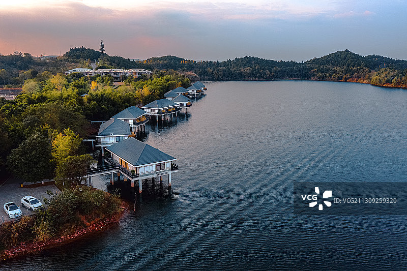 仙海情人桥图片素材