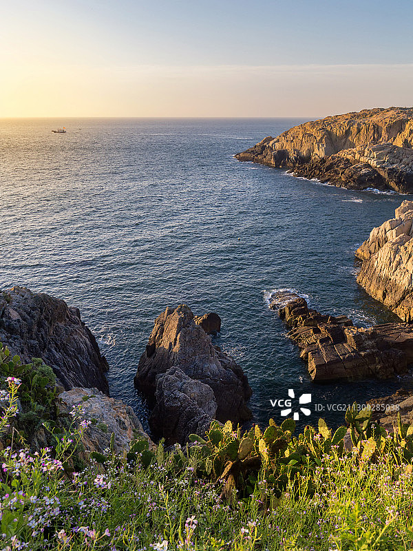 宁波象山渔山岛风光图片素材