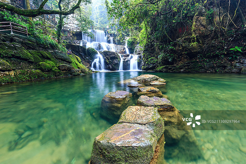 广东肇庆鼎湖山风光图片素材