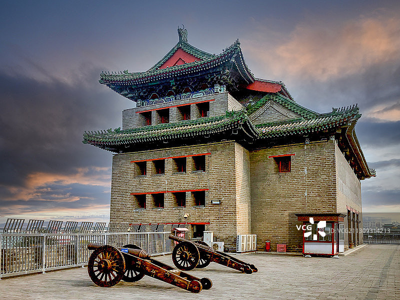 德胜门城楼图片素材