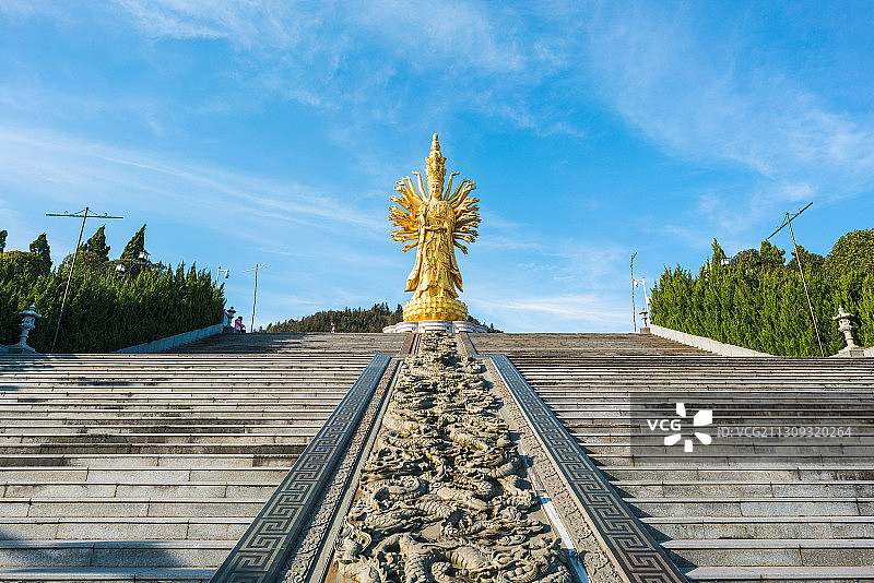 长沙宁乡沩山千手观音文化园图片素材
