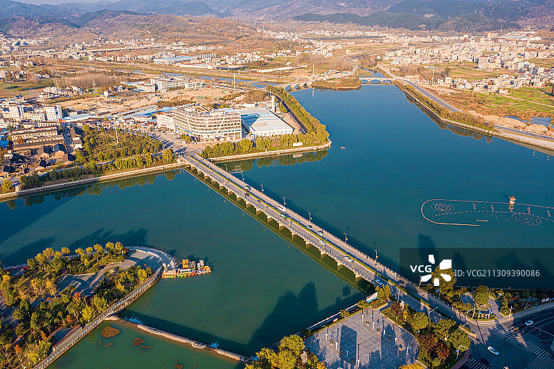 航拍十堰市房县风光图片素材