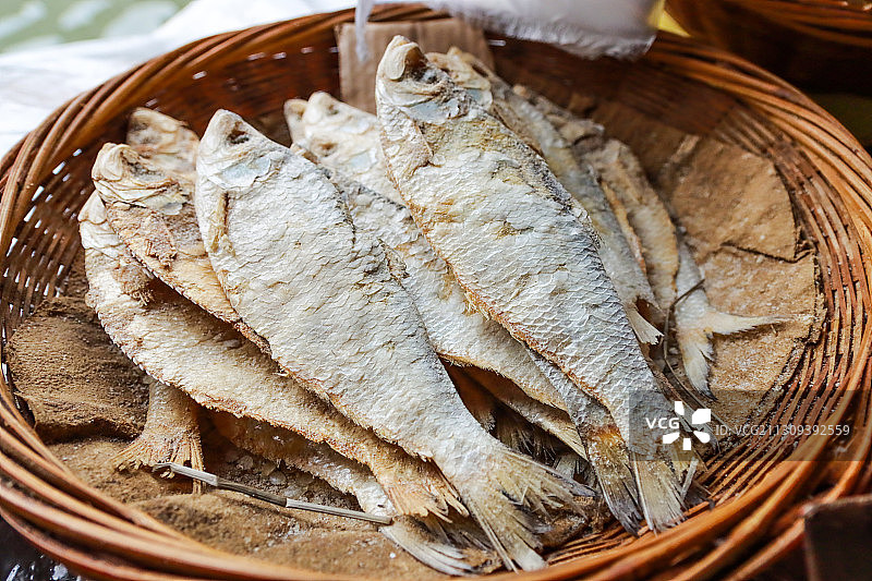 风味鱼干图片素材