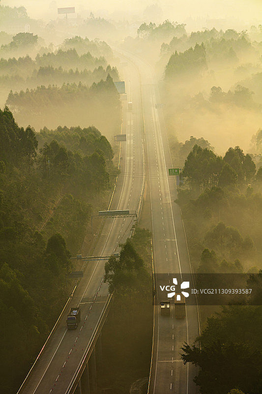 沪蓉高速图片素材