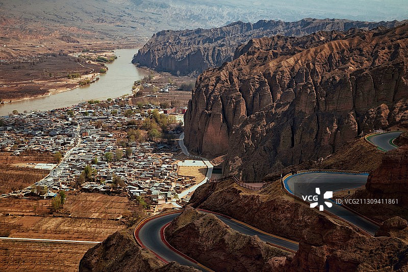 黄河石林图片素材