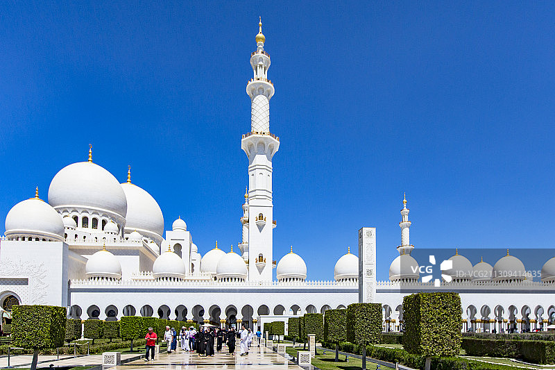 谢赫扎耶德清真寺图片素材