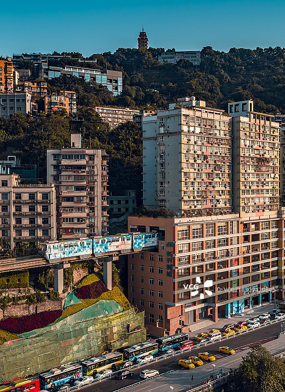 重庆李子坝图片素材