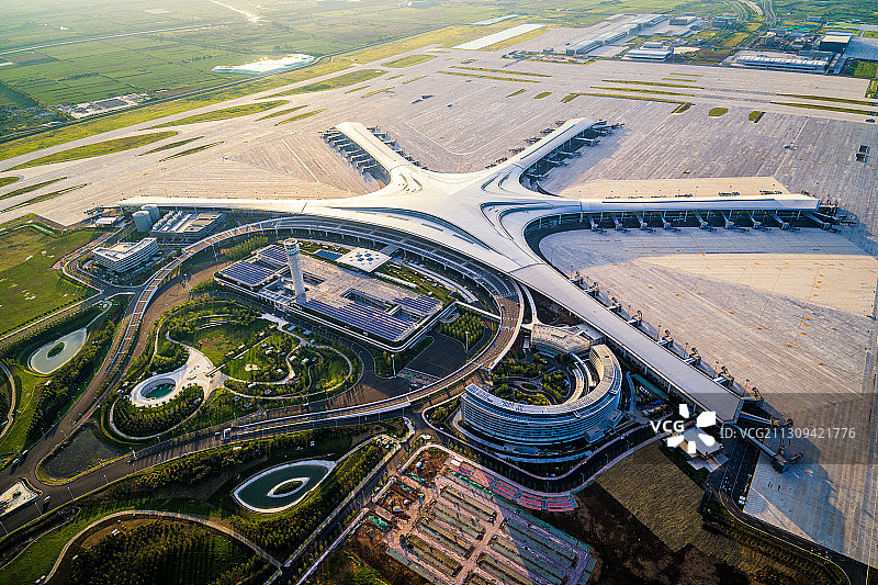 青岛胶东机场图片素材