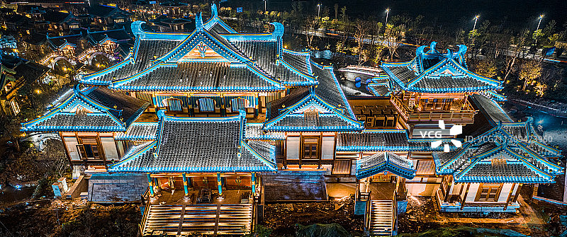 金陵小镇牛首山图片素材