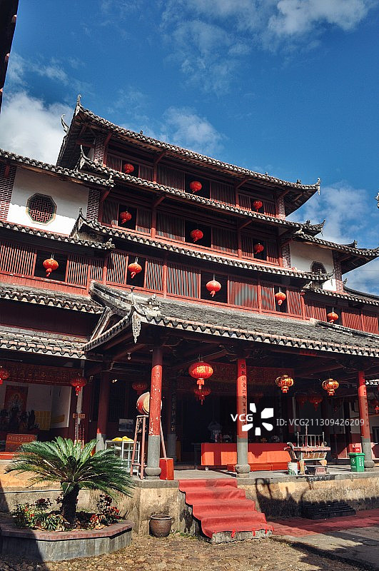 福建龙岩赤水（龙门）天后宫图片素材