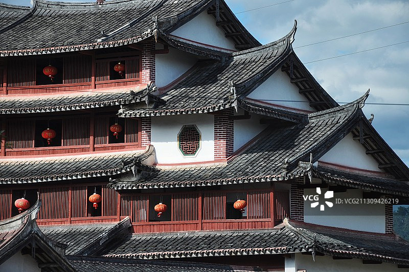 福建龙岩赤水（龙门）天后宫图片素材